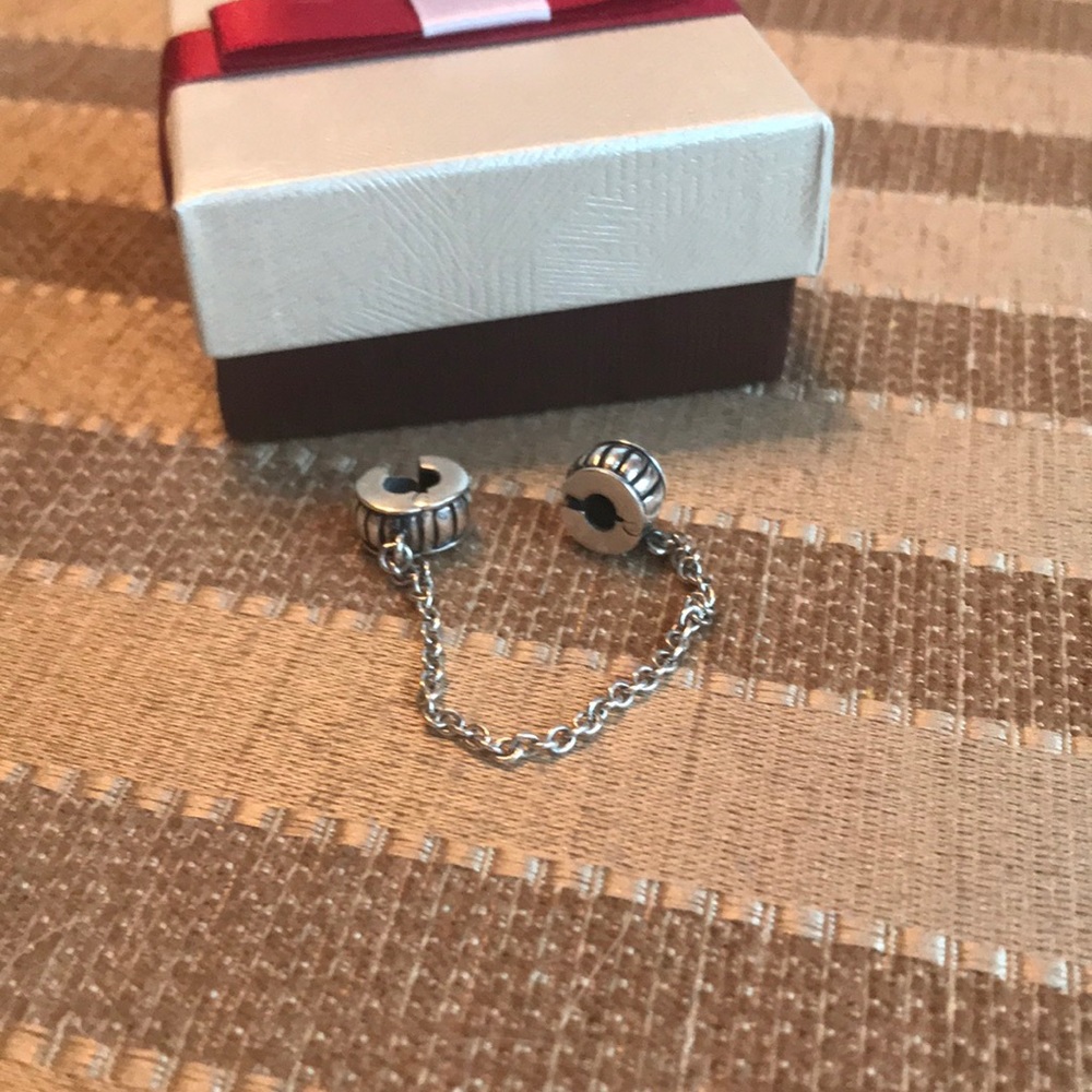 925 silver safety chain